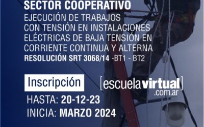 Inscripciones abiertas para realizar la capacitación y habilitación en BT1 y BT2