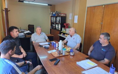 Máximo Brizuela visitó la Cooperativa de Santa Rosa de Calamuchita