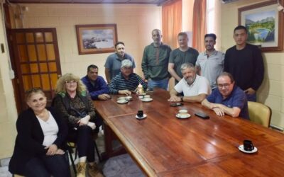 Reunión junto a la Cooperativa de Embalse