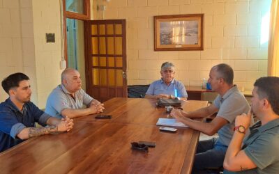 Máximo Brizuela visitó las cooperativas de Embalse y Villa del Dique