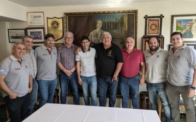 Máximo Brizuela y compañeros de la CNE se reunieron con Guillermo Moser