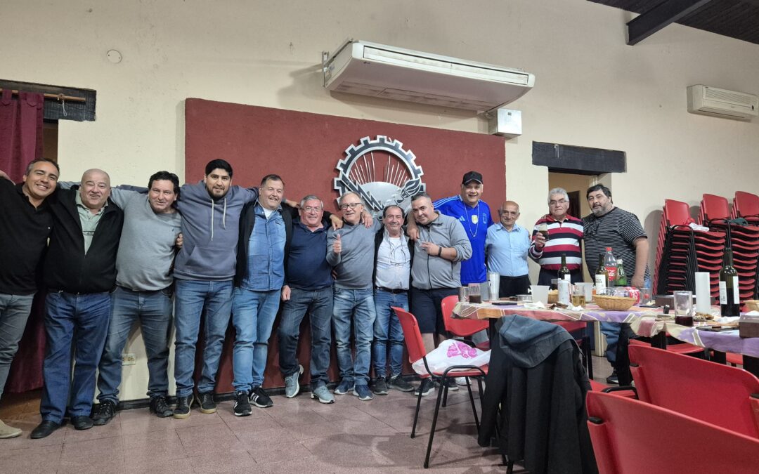 Seccional Santa Rosa de Calamuchita: despedida a 3 compañeros que se jubilaron