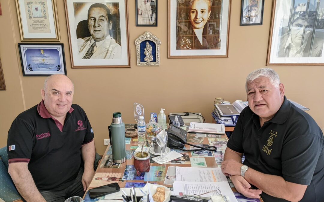 Máximo Brizuela se reunió con Guillermo Moser en Buenos Aires