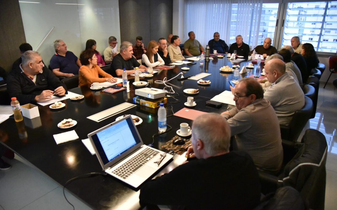 Reunión de Consejo Directivo previo al Cuerpo General de Delegados/as