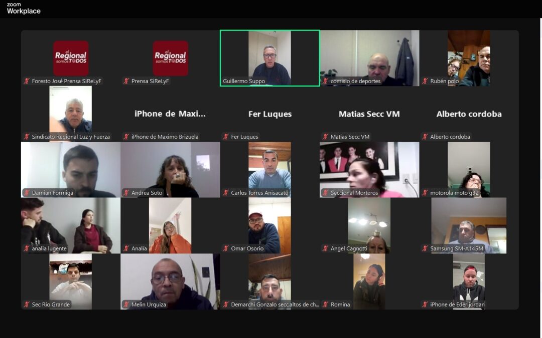 Torneo 33 Unidad y Confraternidad Sindical: reunión virtual para conocer el cronograma deportivo