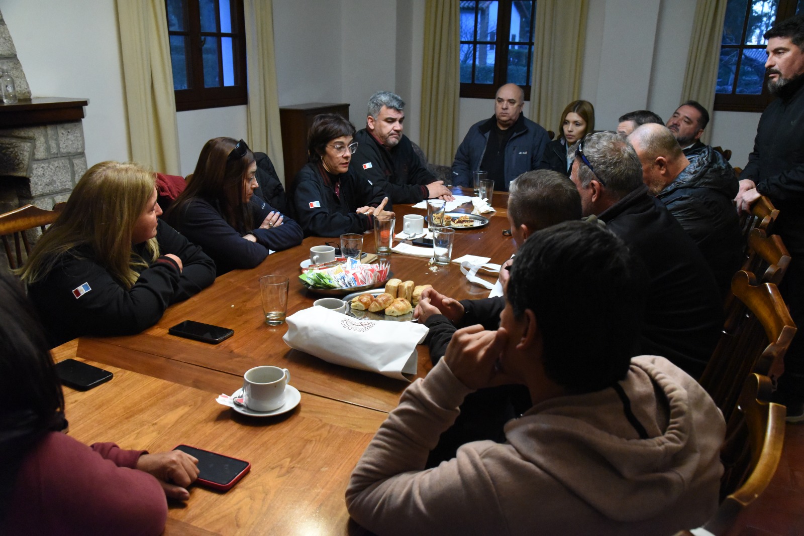 Reunión de Zona B Punilla durante el CGD