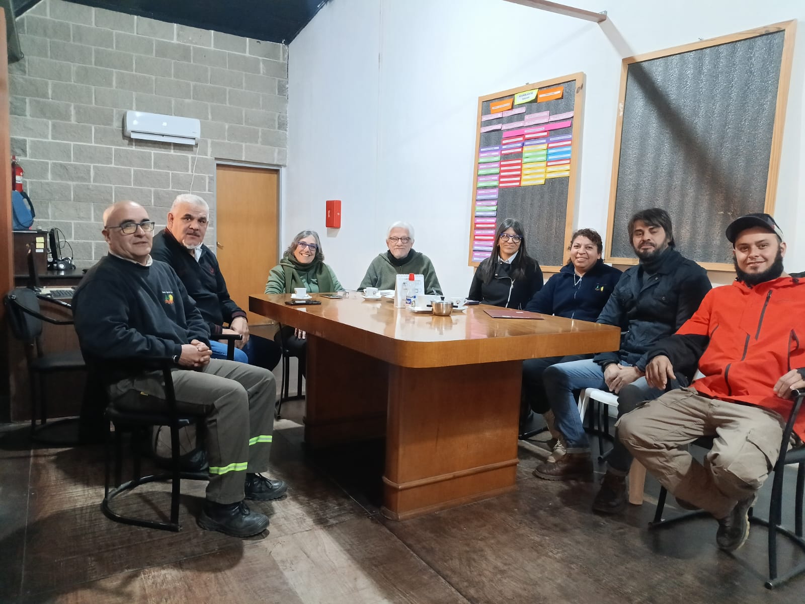 La Secretaría Gremial visitó la Cooperativa de Agua de Oro para avanzar en la mejora de servicios y condiciones laborales